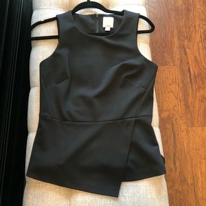 Sleeveless Asymmetrical Top